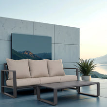 Load image into Gallery viewer, Durable Sofa With Rectangular Coffee Table