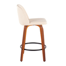 Load image into Gallery viewer, Toriano - Mid Century Modern, Counter Stool (Set of 2)