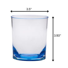 Load image into Gallery viewer, Oval Halo Acrylic Glasses (Set of 4)