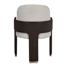 Load image into Gallery viewer, West Kensington - Dining Arm Chair - Buff / Medium Espresso