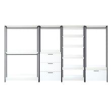 Load image into Gallery viewer, Fiona - Freestanding, Walk-In Closet System - White - Wood