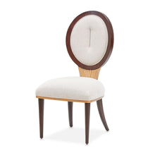 Load image into Gallery viewer, Camellia Field - Dining Side Chair (Set of 2) - Linen / Warm Pecan