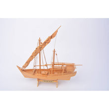 Load image into Gallery viewer, Hand Painted Model Boat (624237) - Light Brown