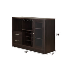 Load image into Gallery viewer, Hazen - Wine Cabinet III - Espresso