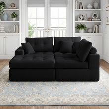 Load image into Gallery viewer, Corner Chaise L-Shaped Sectional Sofa Bed