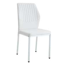 Load image into Gallery viewer, Luxury Simple High Resilience Dining Chair With Metal Legs