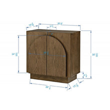Load image into Gallery viewer, Modern Sideboard Buffet With Arched Cabinet Doors