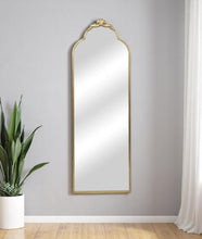 Load image into Gallery viewer, 65" Metal Arch Full Length Hanging Mirror - Gold