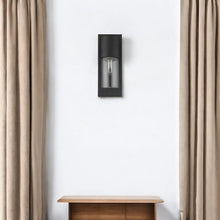 Load image into Gallery viewer, Contemporary Glass Wall Light - Matte Black