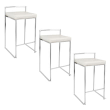 Load image into Gallery viewer, Fuji - Elegant Design Contemporary Stackable Counter Stool