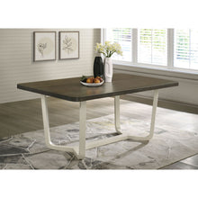 Load image into Gallery viewer, Sexton - Rectangular Dining Table With Base - Brown