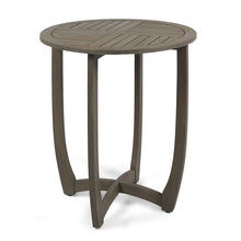 Load image into Gallery viewer, Hermosa - Rustic Circular Bistro Table - Gray
