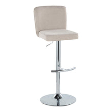Load image into Gallery viewer, Henry - Contemporary Adjustable Barstool With Swivel & Rounded T Footrest (Set of 2)