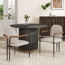Load image into Gallery viewer, Modern Dining Chair Set With Durable Iron Frame And Comfortable Fabric Upholstery