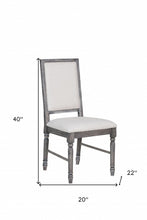 Load image into Gallery viewer, Upholstered Dining Side Chairs (Set of 2) - Cream