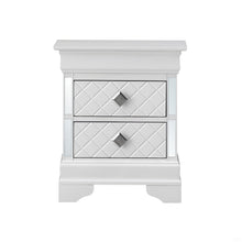 Load image into Gallery viewer, Accent Nightstand - Silver Champagne