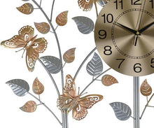 Load image into Gallery viewer, Silent Analog Novelty Wall Clock - Gold / Silver / Black