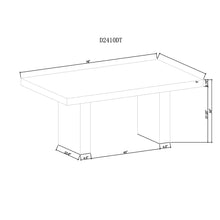 Load image into Gallery viewer, Susan - Dining Table Set With Base - Gray