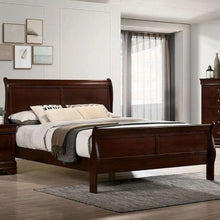 Load image into Gallery viewer, Louis Phillipe Sleigh Bed