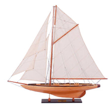 Load image into Gallery viewer, Hand Painted Model Boat (624668) - Light Brown / Beige