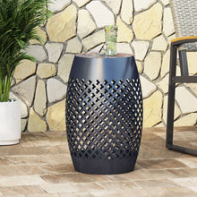 Load image into Gallery viewer, Roswell - Outdoor Side Table With Mosaic Tile Top