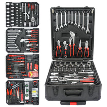 Load image into Gallery viewer, 899 Piece Home Repair Tool Set With Rolling Plastic Toolbox, 4 Drawers, General Household Maintenance Kit