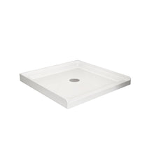 Load image into Gallery viewer, Goodyo - Centered Drain Shower With 3-Side Tile Flanges - White