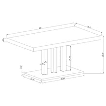 Load image into Gallery viewer, Creston - Rectangular Dining Table - White