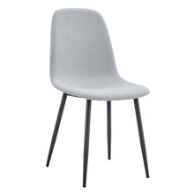 Load image into Gallery viewer, Modern Medieval Style Cushioned Side Chairs Set With Metal Legs For Kitchens
