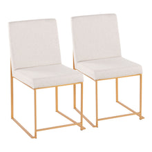 Load image into Gallery viewer, Fuji - Contemporary Stylish Frame, High Back Dining Chair (Set of 2)