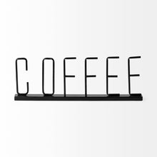 Load image into Gallery viewer, Tabletop Sign - Black / Coffee