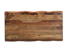 Load image into Gallery viewer, 51" Solid Wood Live Edge Coffee Table - Brown