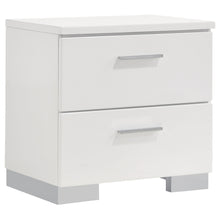 Load image into Gallery viewer, Dulcey - 2 Drawer Nightstand - Gloss White