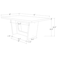 Load image into Gallery viewer, Maroney - Dining Table - Espresso