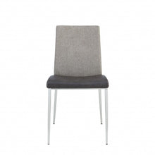 Load image into Gallery viewer, Upholstered Fabric Dining Room Side Chairs (Set of 2) - Light Gray