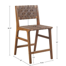 Load image into Gallery viewer, Oslo - Counter Stool - Brown