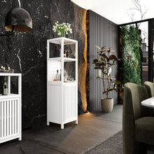 Load image into Gallery viewer, Storage Cabinet With Tall Tower, Multifunctional For Bathroom