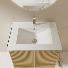 Load image into Gallery viewer, Floating Bathroom Vanity Combo, Towel Rack