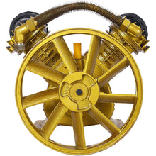 Load image into Gallery viewer, V Type Dual Cylinder Air Compressor Pump Head 5.5Hp 21Cfm 115 Psi - Golden