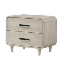 Load image into Gallery viewer, Nightstand With 2 Drawers, Ample Storage Space - Antique White