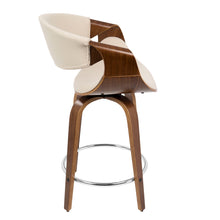 Load image into Gallery viewer, Curvini - Mid Century Modern Counter Stool (Set of 2)