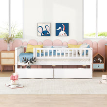 Load image into Gallery viewer, Multi Functional Wooden Daybed Bed
