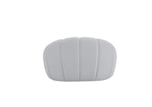 Load image into Gallery viewer, Tufted Boucle Curved Lounge Chair - White