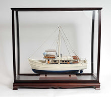 Load image into Gallery viewer, 40" Solid Wood Frame Display Stand - Dark Brown