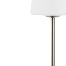 Load image into Gallery viewer, USB Table Lamp With Empire Shade - Nickel
