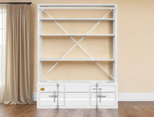 Load image into Gallery viewer, Three Tier Bookcase (486286) - White