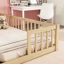 Load image into Gallery viewer, Double Floor Bed With Fence, Guardrails, Without Door