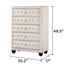 Load image into Gallery viewer, Sophia - 5 Drawer Chest
