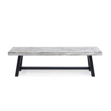 Load image into Gallery viewer, Tranquilizer - Outdoor Acacia Wood Bench With Slat Panel Design
