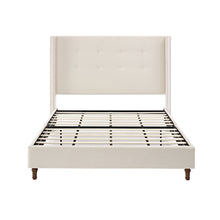 Load image into Gallery viewer, Peyton - Upholstered Bed With 54" High Headboard, Traditional Hand Buttoned Tufting
